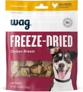 Wag Freeze-Dried Raw Single Ingredient Dog Treats