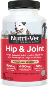 Nutri-Vet Advanced Strength Hip & Joint Chewable Dog Supplements